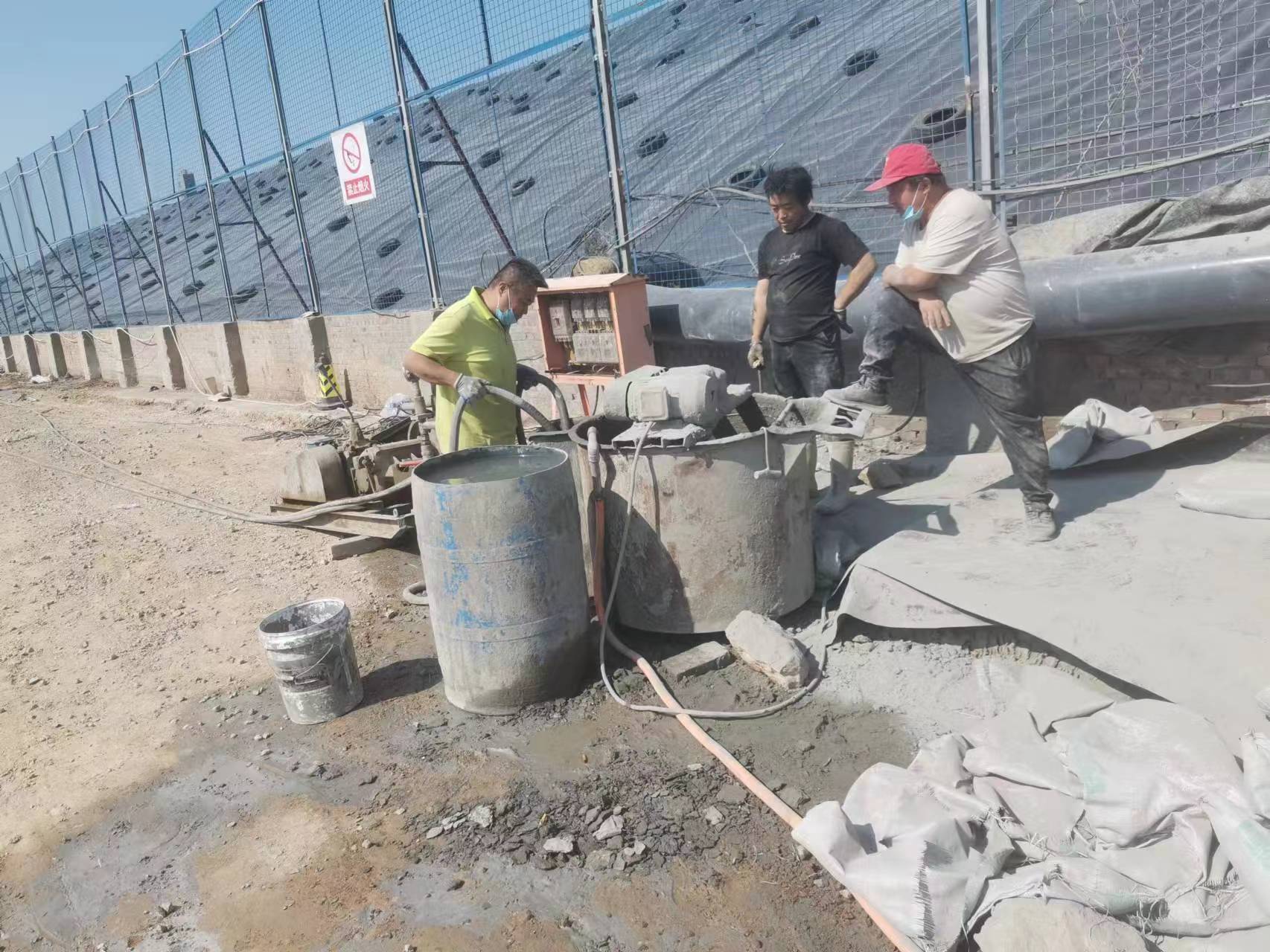 武川袖阀管注浆